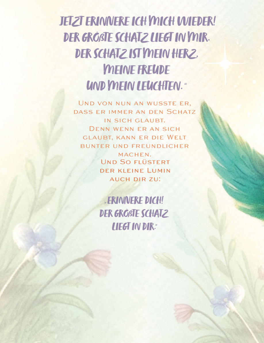 Das Geheimnis der Blumenwiese - der kleine Lumin entdeckt sein Licht!
